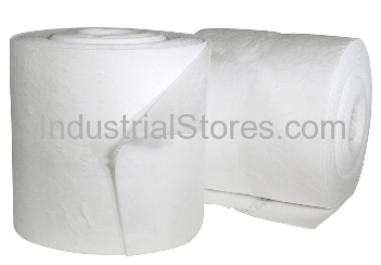 Sellars 82180 White Sorbent OilOnly Static Resistant Split Roll [15 X150] (2/Bag)