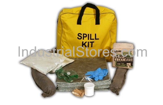 Sellars 99110 General Purpose Yellow Canvas Bag Spill Kit