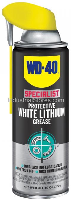 WD-40 Specialist 300028 White Lithium Grease 10Oz 6Ct [30 Cases]